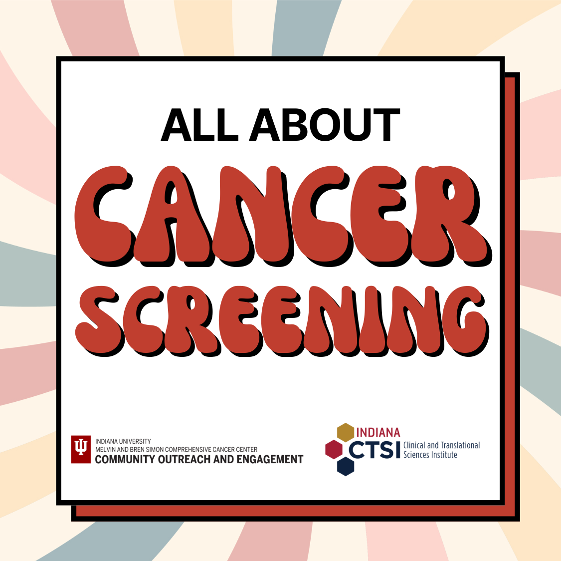 All About Cancer Screening Flipbook