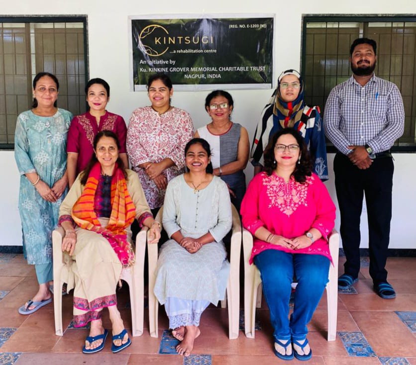 The team at the Lata Medical Research Foundation LMRF in Nagpur, India.