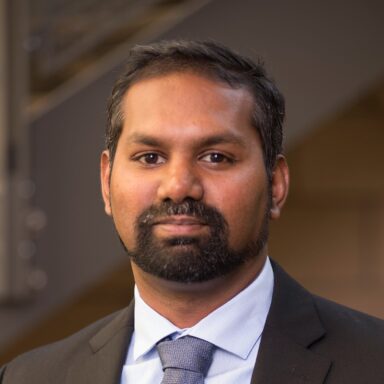 Headshot of Dr. Prakash Nallathamby from the University of Notre Dame