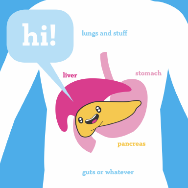 Organs diagram design example.