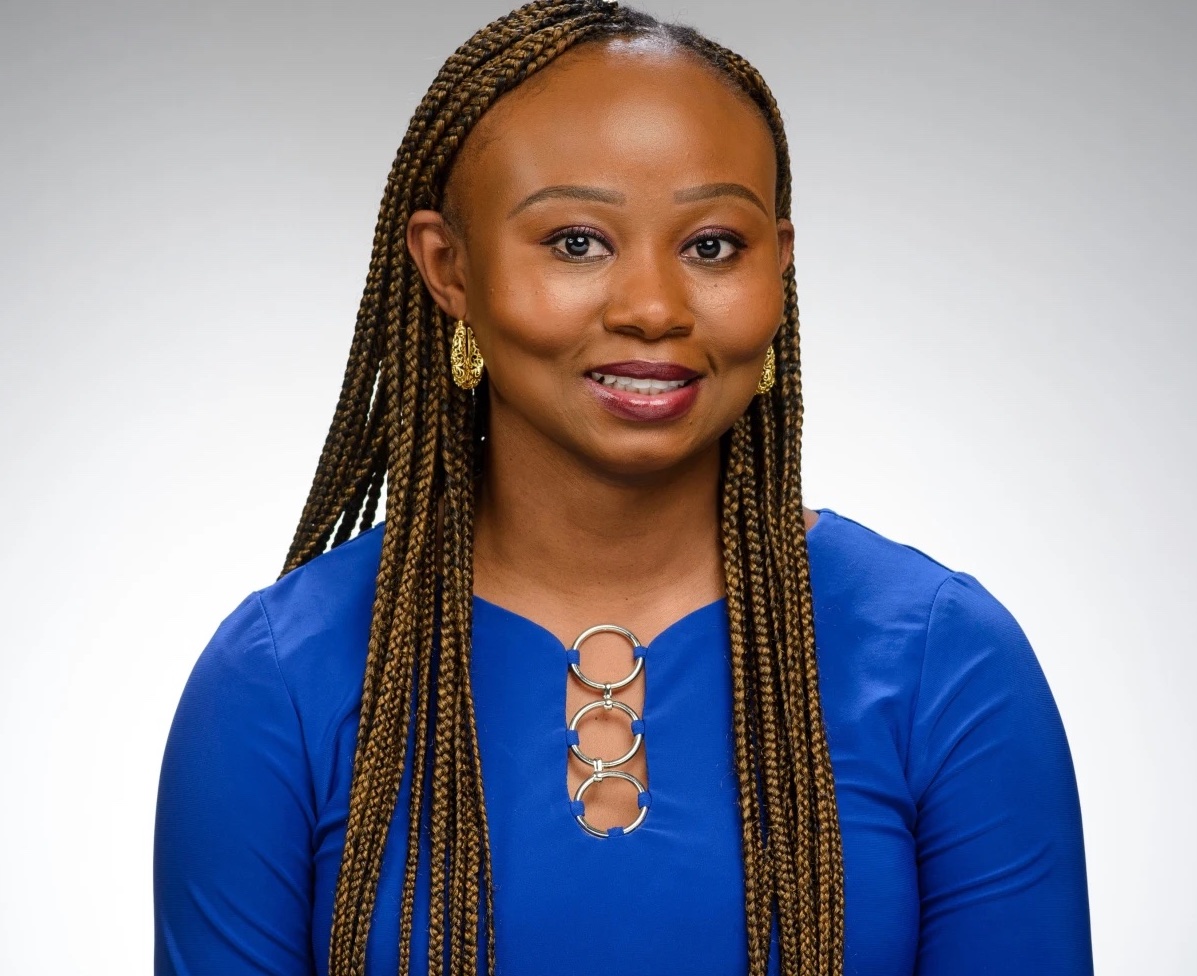 Smiling headshot of Dr. Yenupini Joyce Adams, PhD, BSN, of Notre Dame University