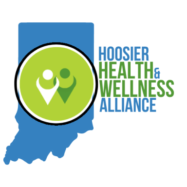 Logo for the Hoosier Health and Wellness Alliance