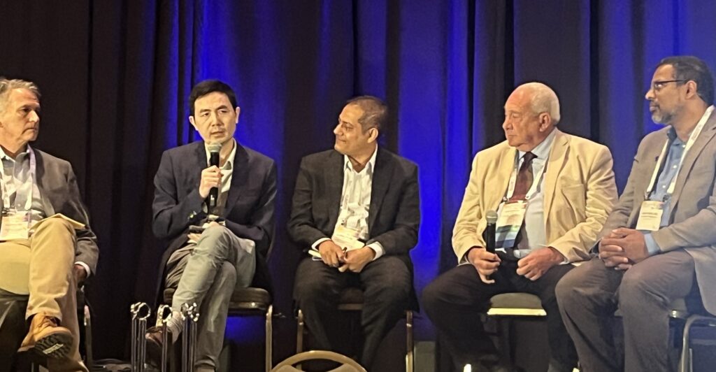 A panel presentation.