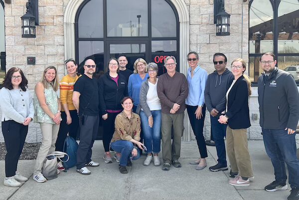 Indiana CTSI staff pose together.