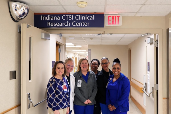 CRC staff together at University Hospital.