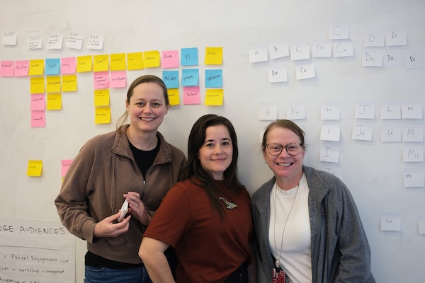 The Research Jam team poses together.