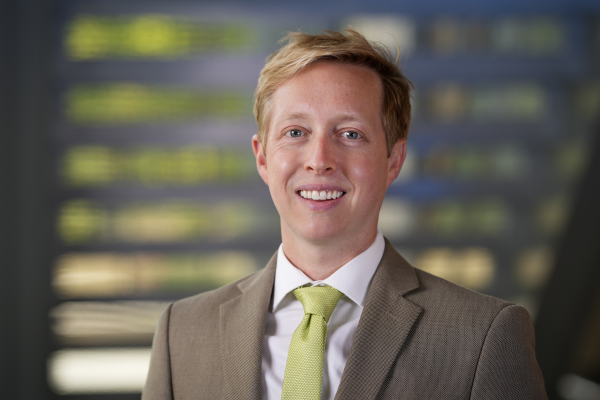 Colin Halverson smiles in his headshot