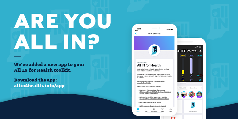 All IN for Health app