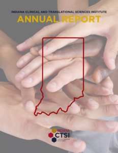 Indiana CTSI 2022 Annual Report cover image