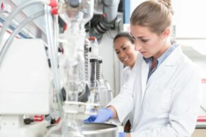 Women in science working