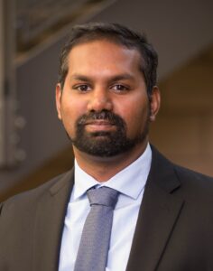 Headshot of Dr. Prakash Nallathamby from the University of Notre Dame