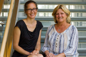 Indiana CTSI Co-Directors, Dr Sarah Wiehe and Dr Sharon Moe