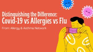 Distinguishing the Difference Covid-19 vs Allergies vs Flu