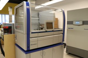 Equipment in Medical Genomics lab