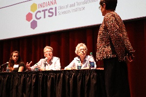 Panel discussion at Indiana CTSI Annual Meeting